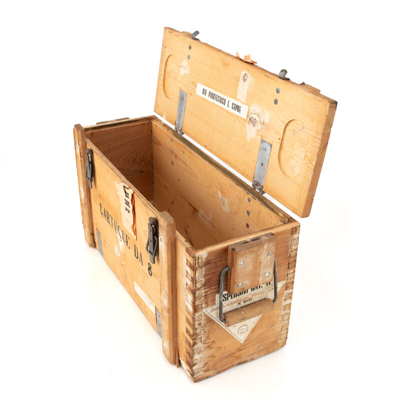 Italian Wooden Ammo Crate, , large image number 2